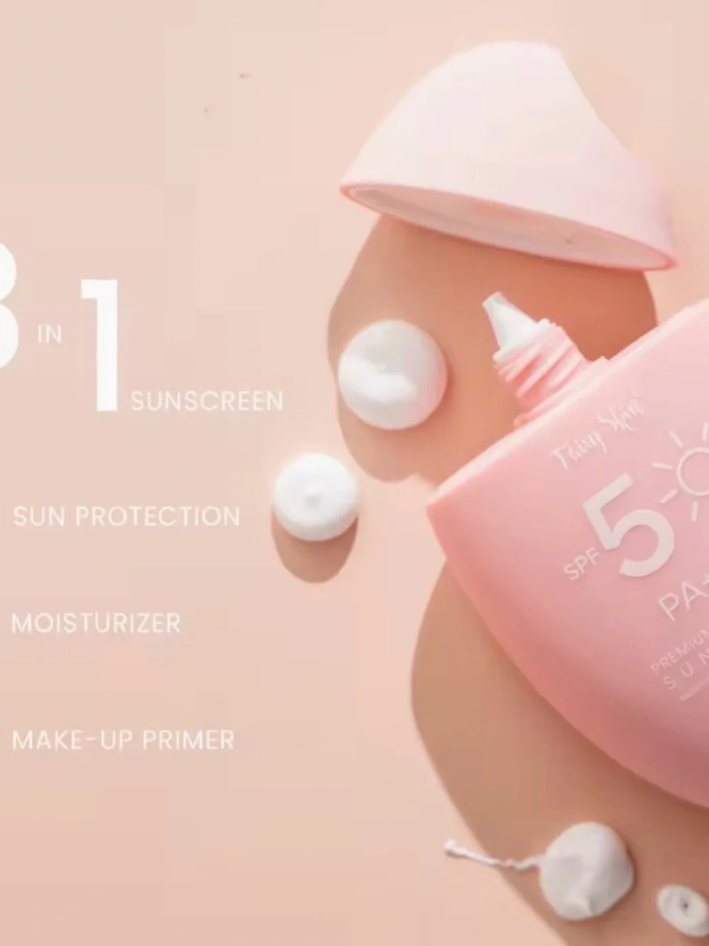 Pink Premium Brightening Sunscreen SPF 50+ PA++++ (fairy skin)